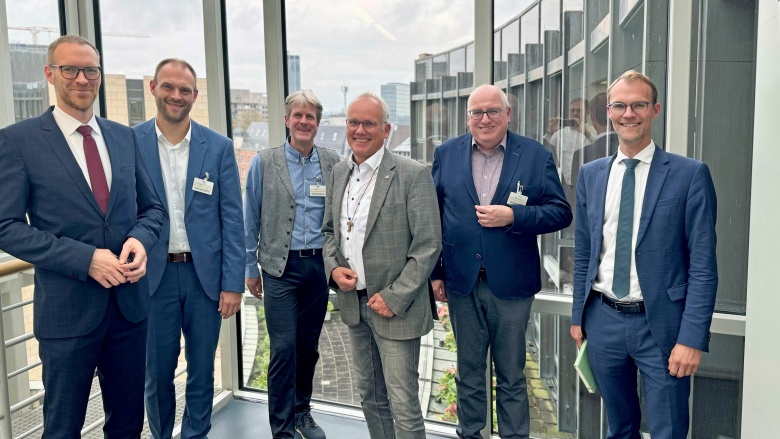 Die vier örtlichen CDU-Landtagsabgeordneten für den Kreis Mettmann im Dialog mit den Spitzen von Caritas und Diakonie