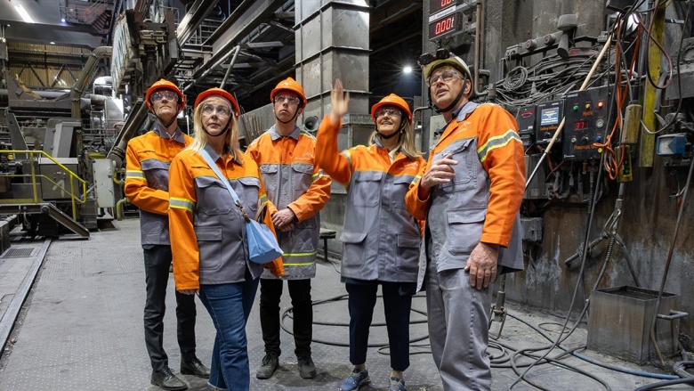 Industrie sichern, Transformation gestalten: Austausch bei ArcelorMittal in Duisburg