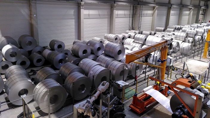 Edelstahlproduktion in Haan