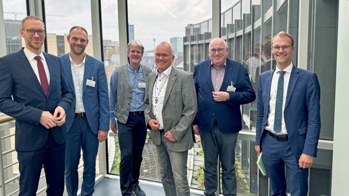 Die vier örtlichen CDU-Landtagsabgeordneten für den Kreis Mettmann im Dialog mit den Spitzen von Caritas und Diakonie