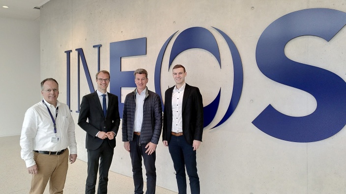 Besuch bei INEOS in Köln