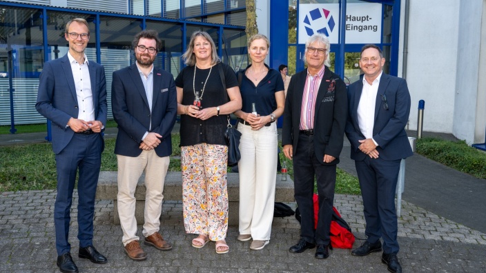 Gruppenfoto bei Kreishandwerkerschaft Mettmann 