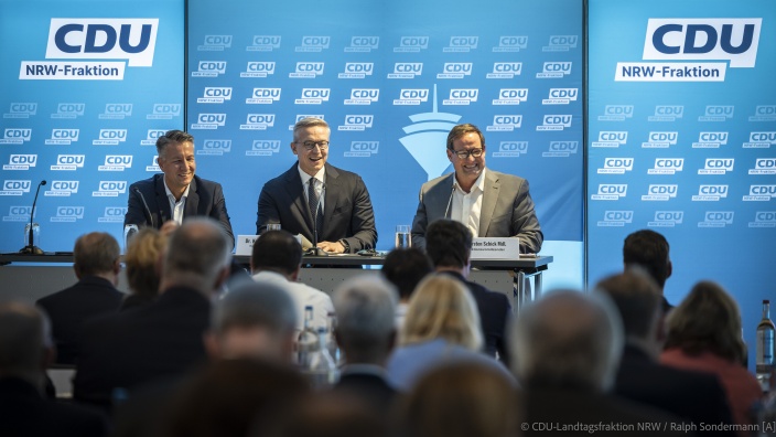 CDU-Klausurtagung: Strategien für ein starkes Nordrhein-Westfalen 